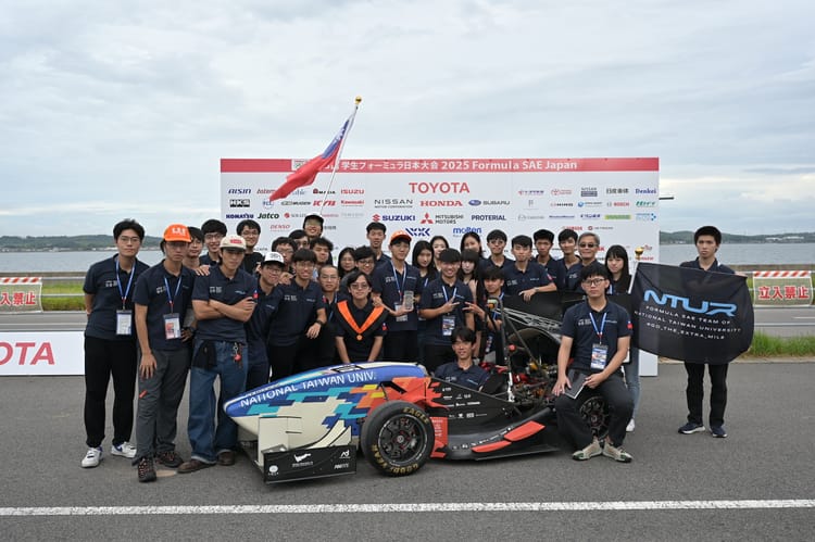 2025日本賽(FSAEJ)：隊史最佳成績！獲得大會特別獎